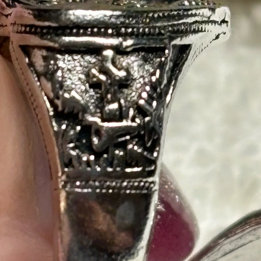 Silver Men's Signet Ring/skeleton - Picture 6 of 7